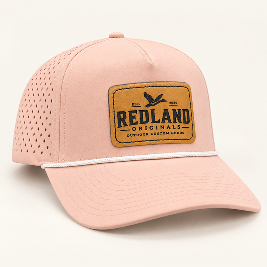 Blush Rope Patch Hat