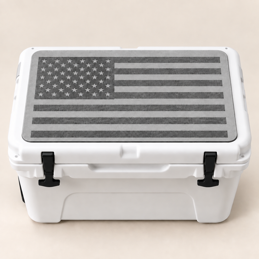 American Flag Cooler Top
