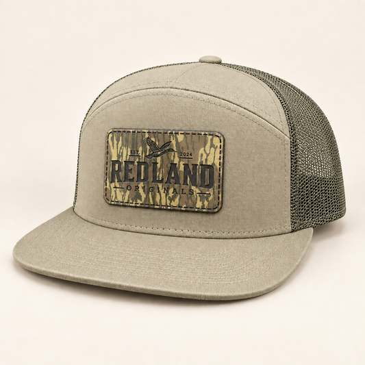 Khaki & Olive Trucker Patch Hat