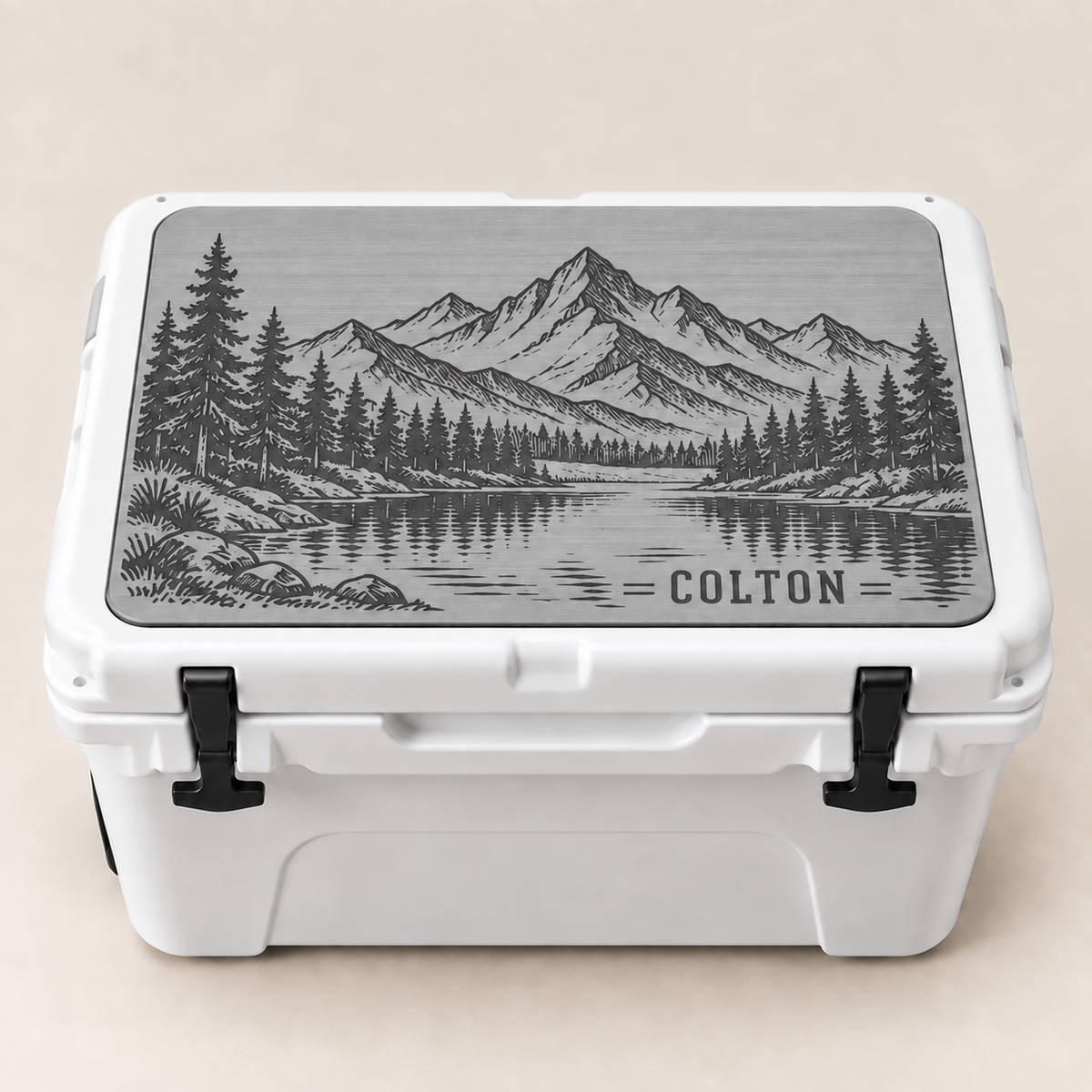 Outdoor Scene Cooler Top