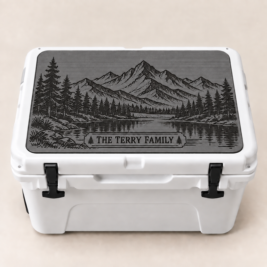 Outdoor Scene Cooler Top