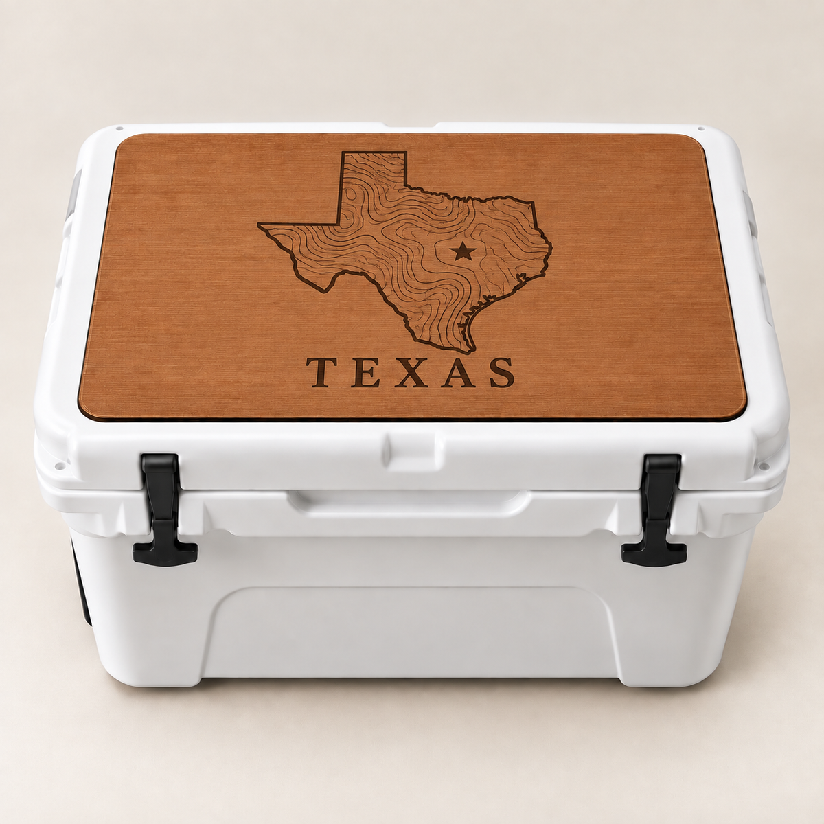 State pride cooler top - Texas, buy as shown