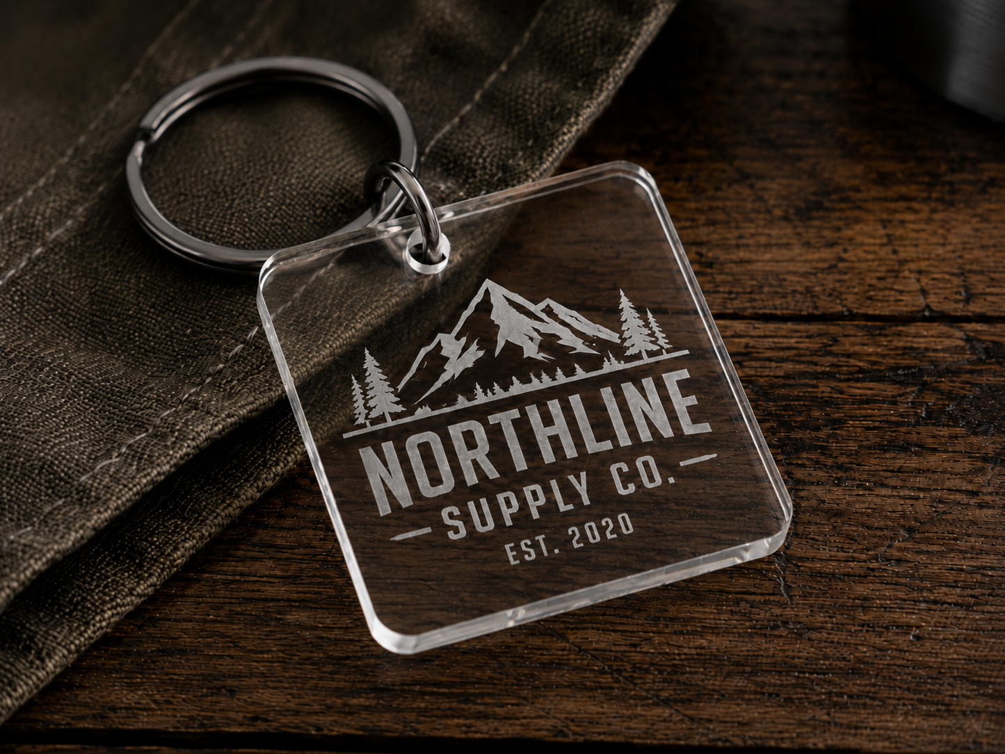 Custom Engraved Keychain